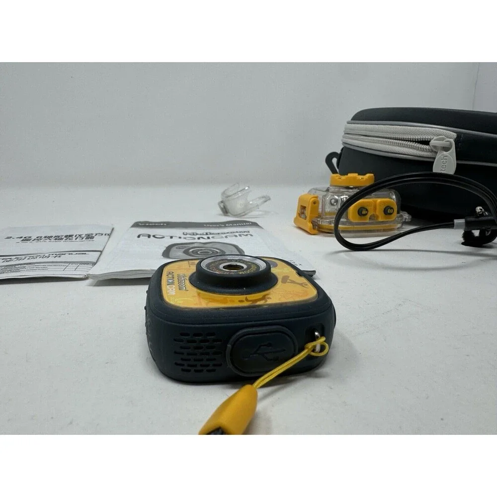 VTech Kidizoom Action Cam, Yellow 80-170700 Camera
